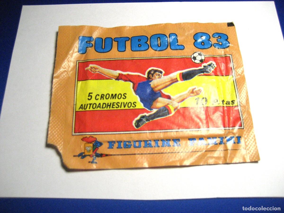 Collezionismo Figurine antiche: Sobre de cromos f&uacute;tbol liga 1983 de la editorial Panini.