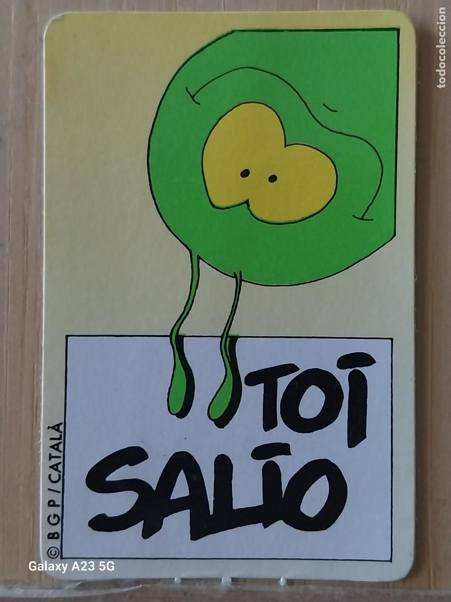 Coleccionismo cromos antiguos: BOLLYCAO TOIS BOLLY TOI SALIO CROMO SIN PEGAR NUNCA ORIGINAL BE