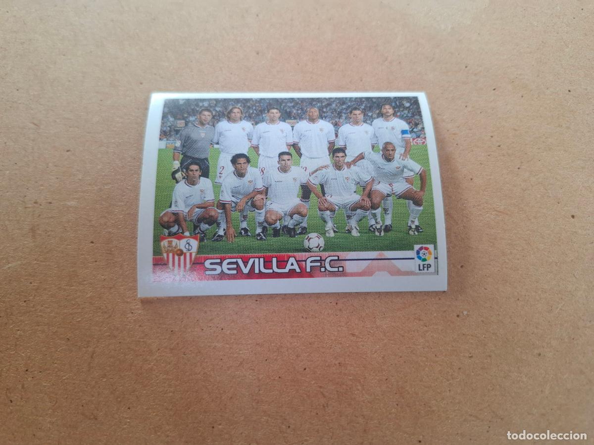 Coleccionismo cromos antiguos: SUPERLIGA 2003 2004 03 04 - 326 EQUIPO - SEVILLA FC ( NUNCA PEGADO )