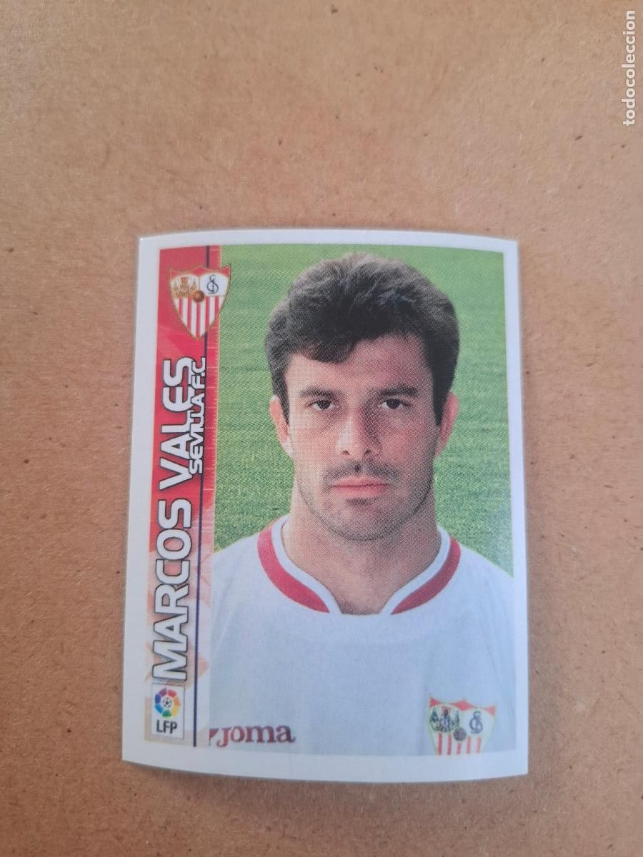 Coleccionismo cromos antiguos: SUPERLIGA 2003 2004 03 04 - 337 MARCOS VALES - SEVILLA FC ( NUNCA PEGADO )