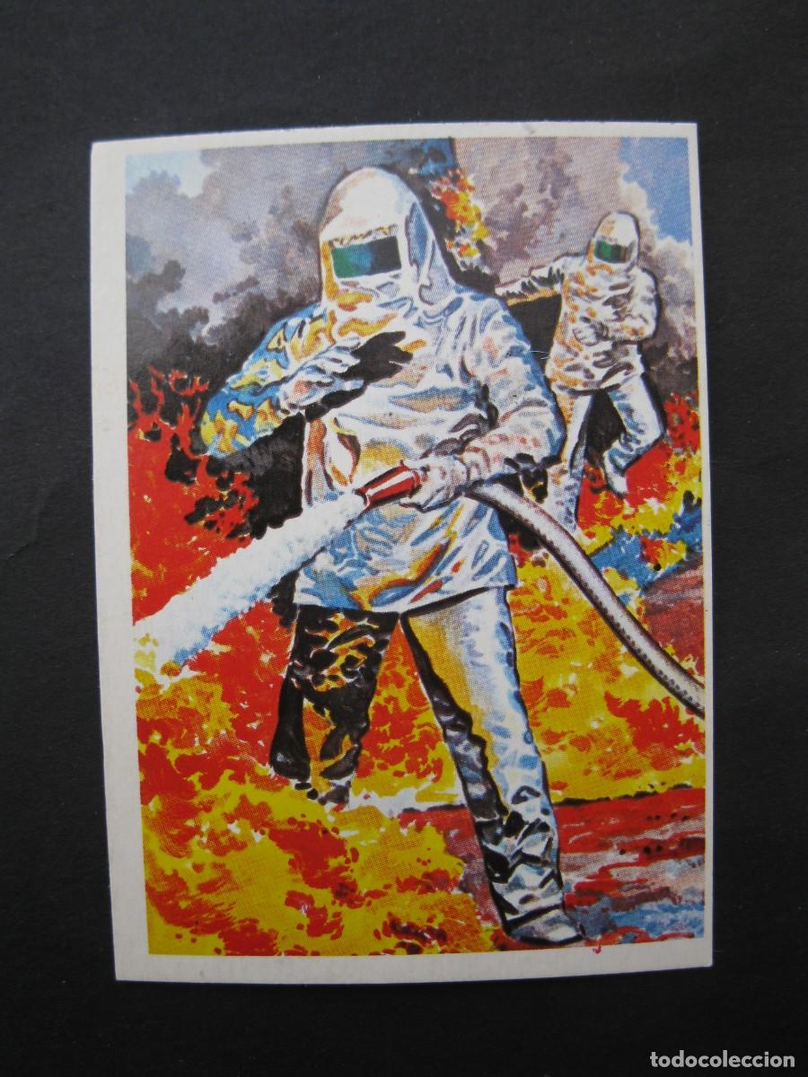 Coleccionismo cromos antiguos: T&Eacute;CNICA Y ACCI&Oacute;N - CROMO N&ordm; 149 - TRAJE ANTIINCENDIOS - EDICIONES ESTE - NUNCA PEGADO.