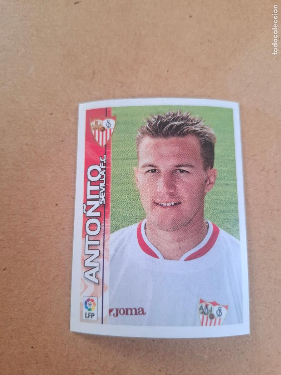 Coleccionismo cromos antiguos: SUPERLIGA 2003 2004 03 04 - 341 ANTO&Ntilde;ITO - SEVILLA FC ( NUNCA PEGADO )