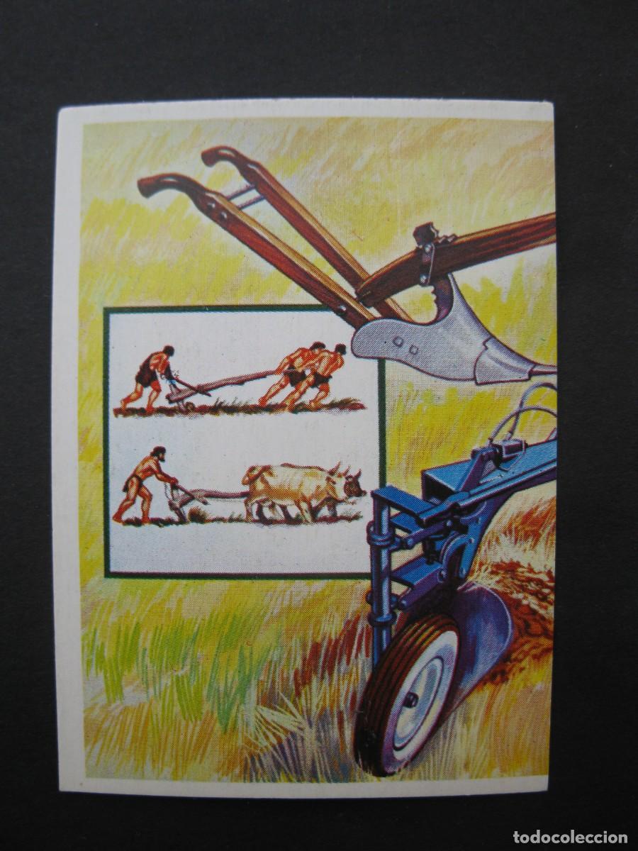 Coleccionismo cromos antiguos: T&Eacute;CNICA Y ACCI&Oacute;N - CROMO N&ordm; 130 - EL ARADO - EDICIONES ESTE - NUNCA PEGADO.