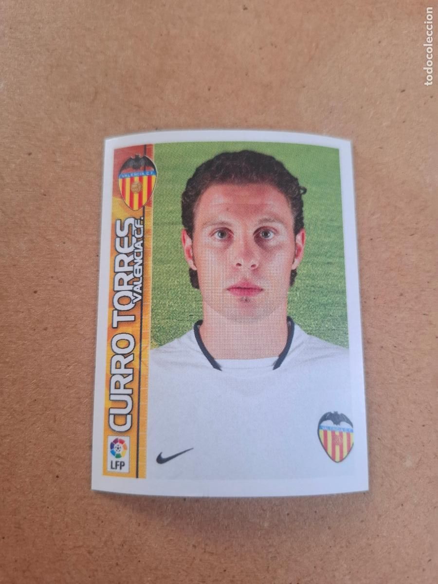 Coleccionismo cromos antiguos: SUPERLIGA 2003 2004 03 04 - 368 CURRO TORRES - VALENCIA CF ( NUNCA PEGADO )
