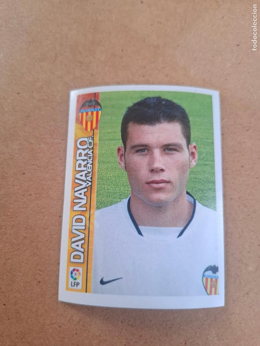 Coleccionismo cromos antiguos: SUPERLIGA 2003 2004 03 04 - 371 DAVID NAVARRO - VALENCIA CF ( NUNCA PEGADO )