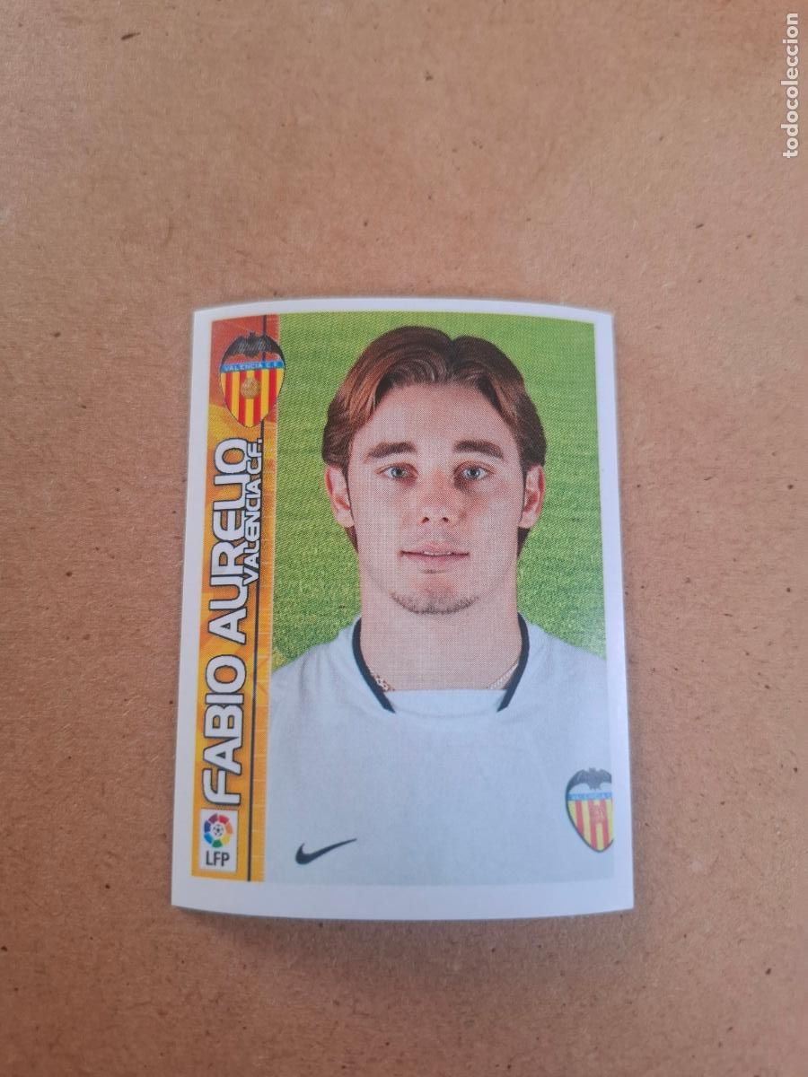 Coleccionismo cromos antiguos: SUPERLIGA 2003 2004 03 04 - 373 FABIO AURELIO - VALENCIA CF ( NUNCA PEGADO )
