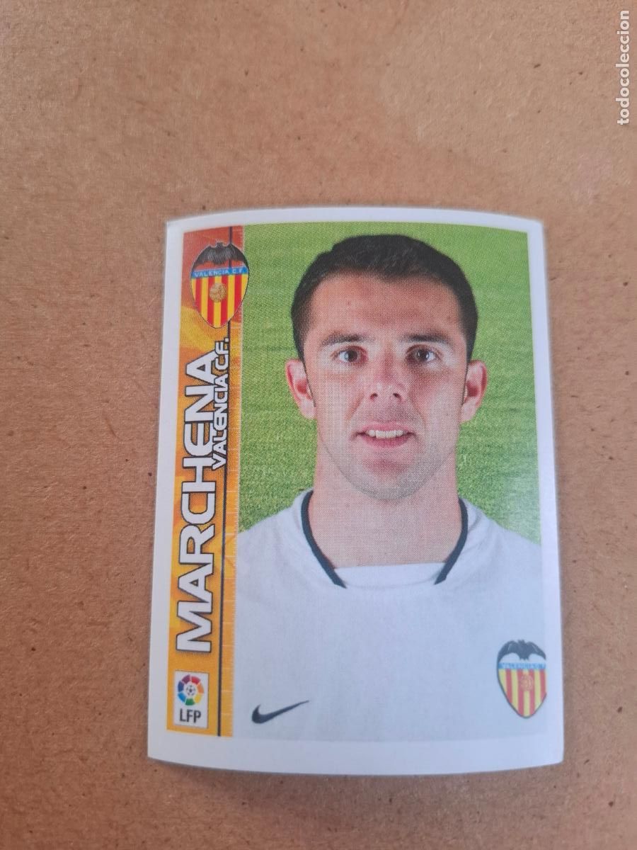 Coleccionismo cromos antiguos: SUPERLIGA 2003 2004 03 04 - 374 MARCHENA - VALENCIA CF ( NUNCA PEGADO )