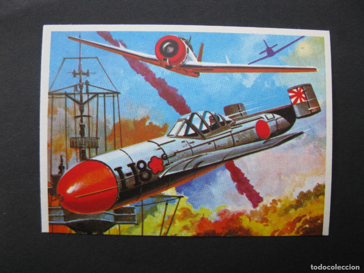 Coleccionismo cromos antiguos: T&Eacute;CNICA Y ACCI&Oacute;N - CROMO N&ordm; 90 - LOS AVIONES KAMIKAZES - EDICIONES ESTE - NUNCA PEGADO.