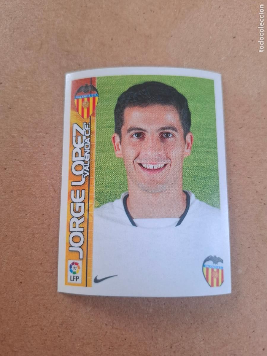Coleccionismo cromos antiguos: SUPERLIGA 2003 2004 03 04 - 378 JORGE L&Oacute;PEZ - VALENCIA CF ( NUNCA PEGADO )
