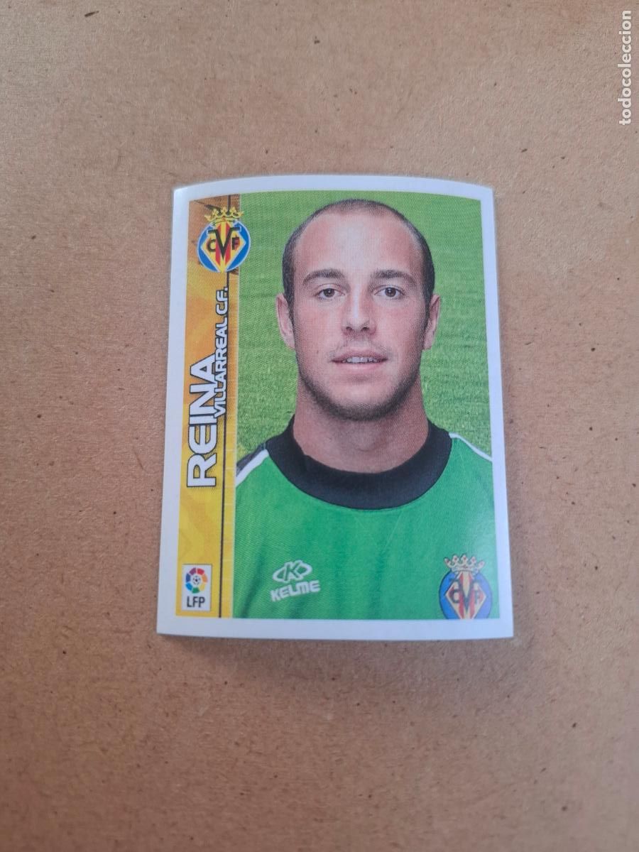 Coleccionismo cromos antiguos: SUPERLIGA 2003 2004 03 04 - 407 REINA - VILLARREAL CF ( NUNCA PEGADO )