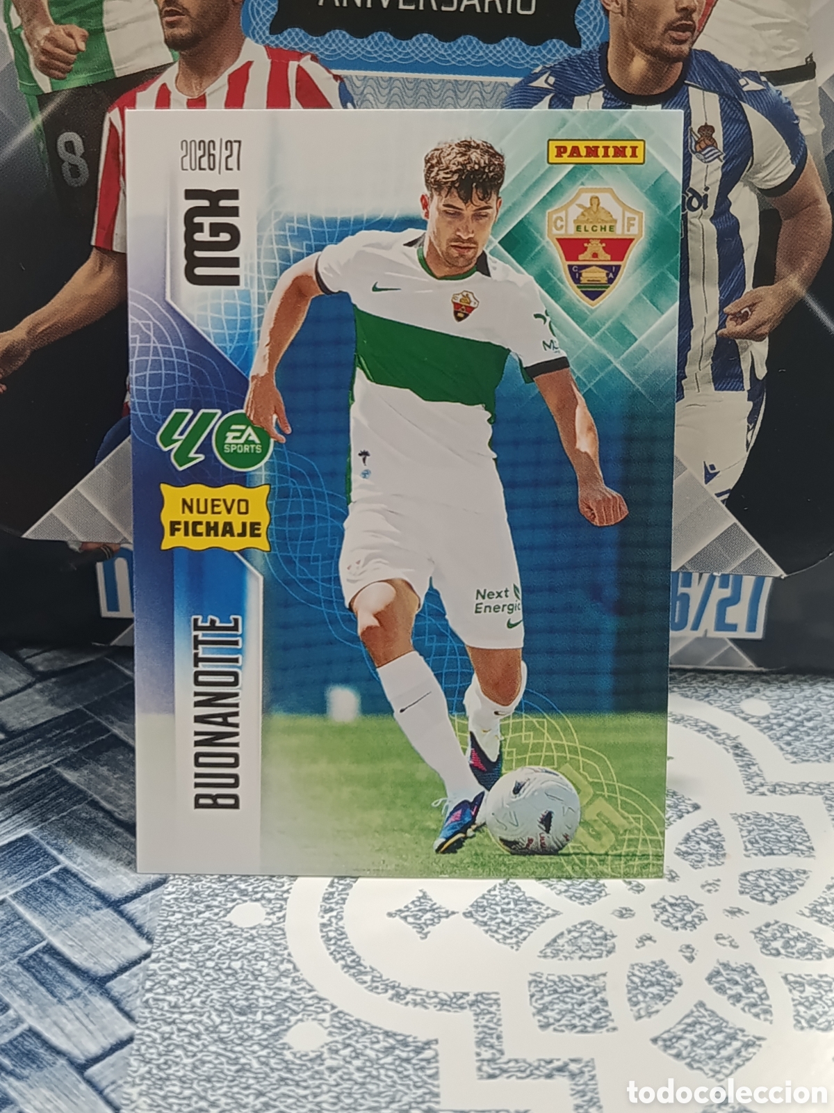 Colecionismo Cromos antigos: BUONANOTTE ELCHE N&ordm; 480 NUEVO FICHAJE MGK 26 27 2026 2027 PANINI