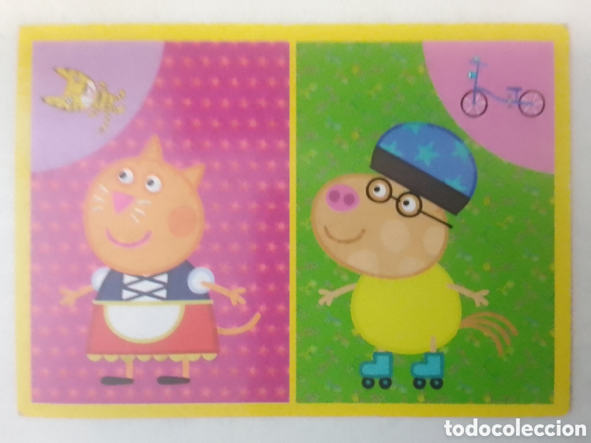 Coleccionismo cromos antiguos: Panini Peppa Pig C12.