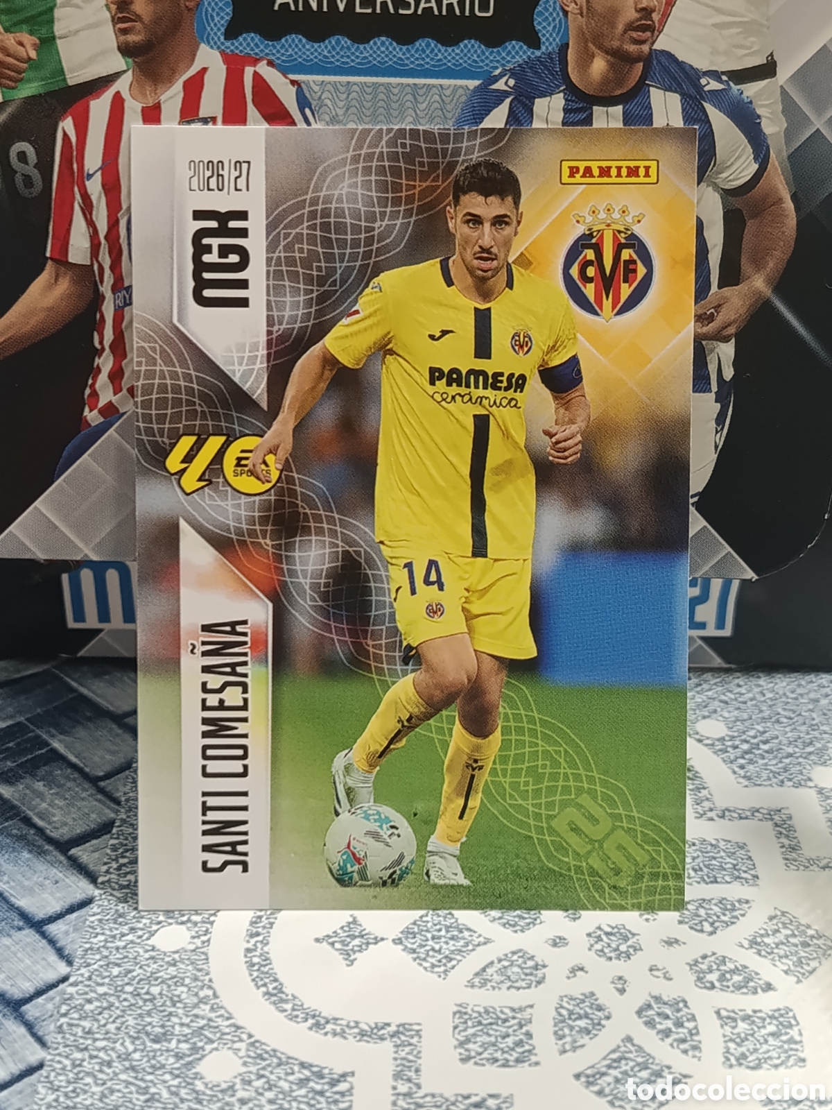 Coleccionismo cromos antiguos: SANTI COMESA&Ntilde;A VILLARREAL N&ordm; 370 MGK 26 27 2026 2027 PANINI