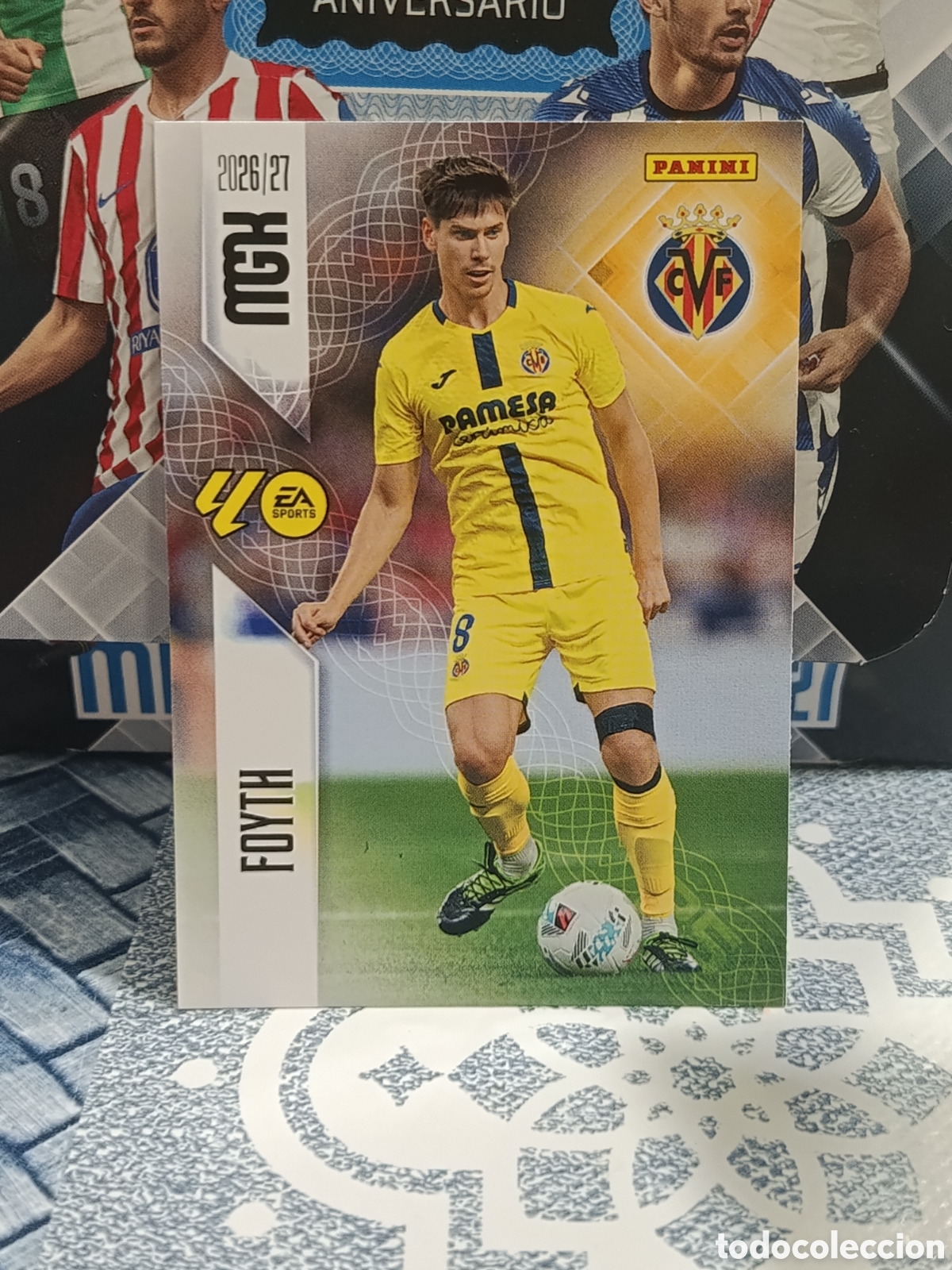 Coleccionismo cromos antiguos: FOYTH VILLARREAL N&ordm; 366 MGK 26 27 2026 2027 PANINI