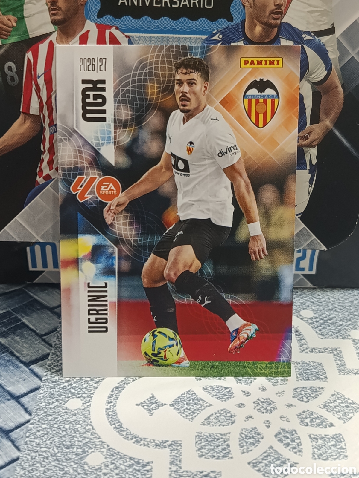 Coleccionismo cromos antiguos: UGRINIC VALENCIA N&ordm; 356 MGK 26 27 2026 2027 PANINI