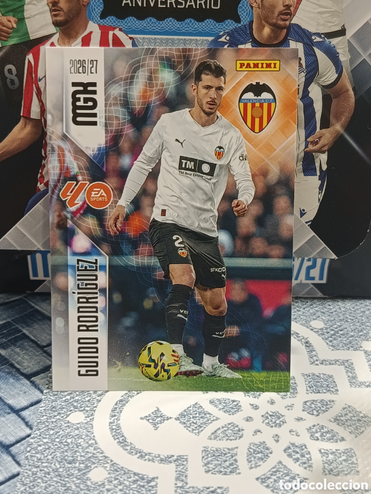 Coleccionismo cromos antiguos: GUIDO RODRIGUEZ VALENCIA N&ordm; 353 MGK 26 27 2026 2027 PANINI