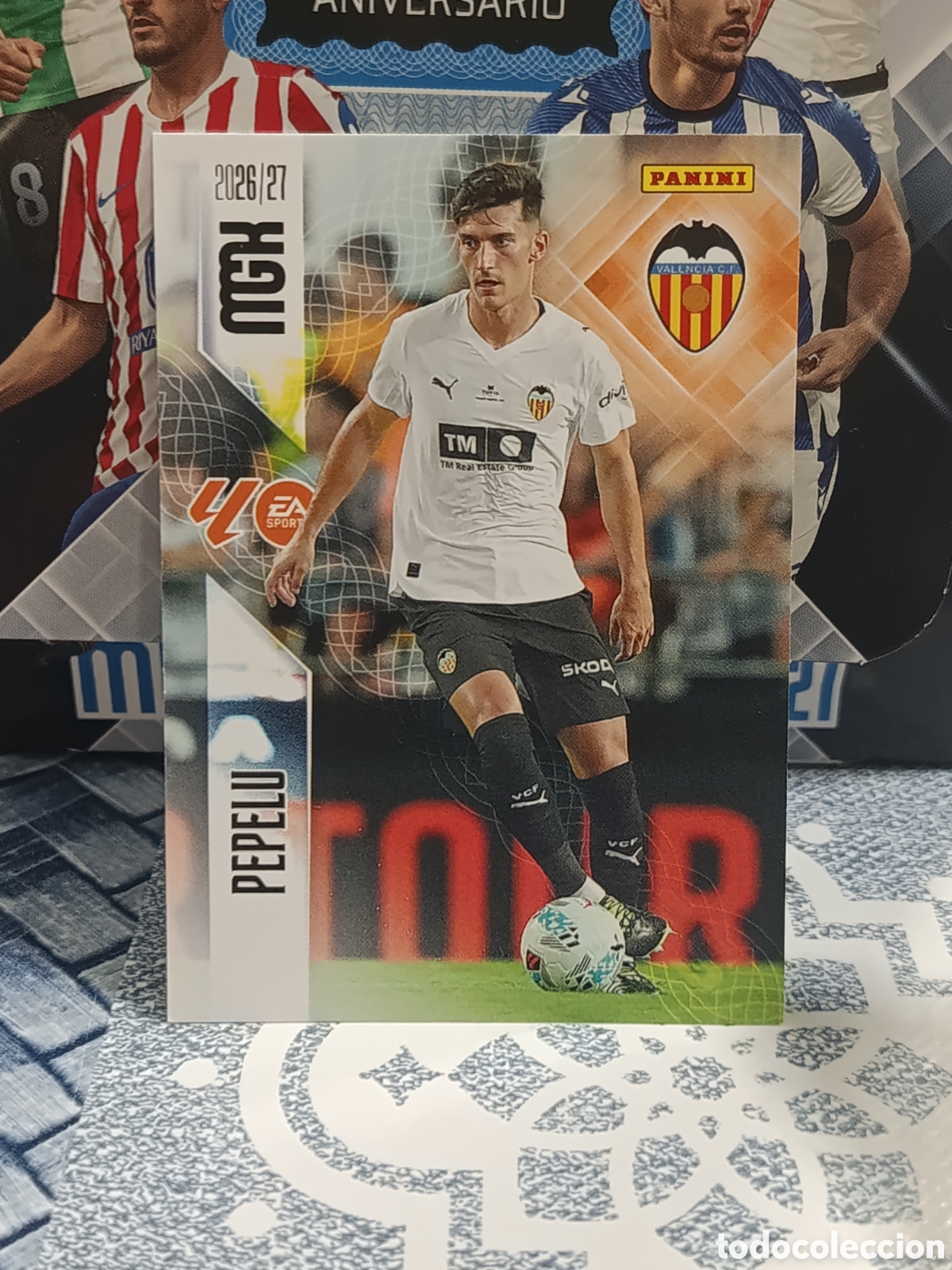 Coleccionismo cromos antiguos: PEPELU VALENCIA N&ordm; 352 MGK 26 27 2026 2027 PANINI