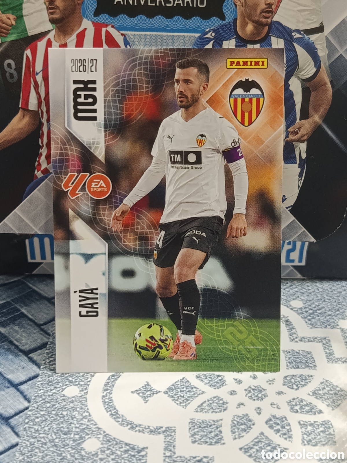 Coleccionismo cromos antiguos: GAYA VALENCIA N&ordm; 351 MGK 26 27 2026 2027 PANINI
