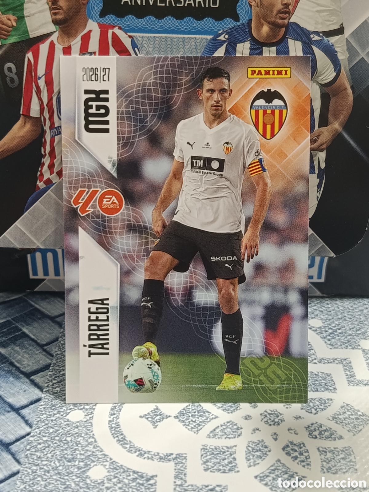 Coleccionismo cromos antiguos: TARREGA VALENCIA N&ordm; 348 MGK 26 27 2026 2027 PANINI