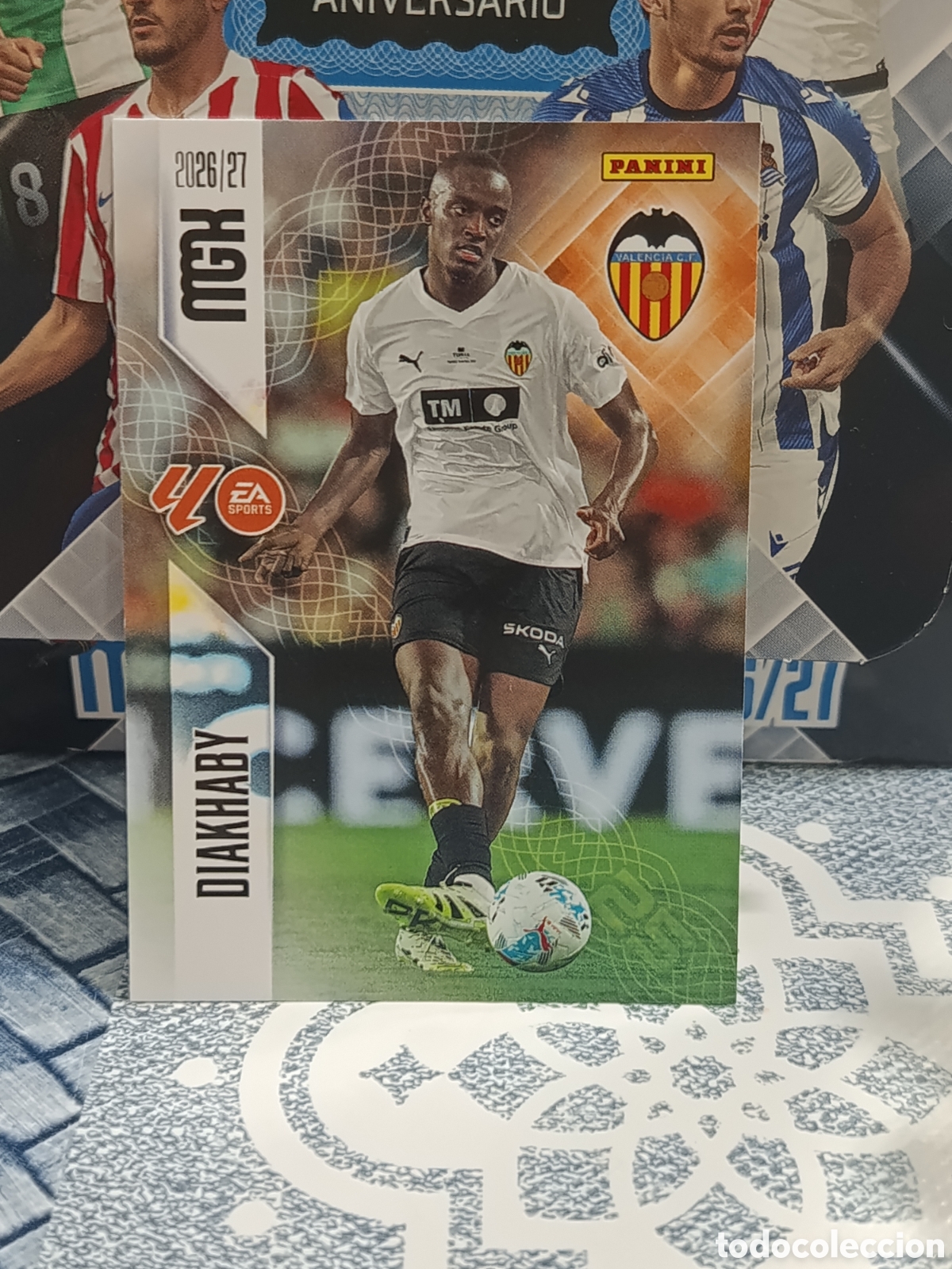 Coleccionismo cromos antiguos: DIAKHABY VALENCIA N&ordm; 347 MGK 26 27 2026 2027 PANINI