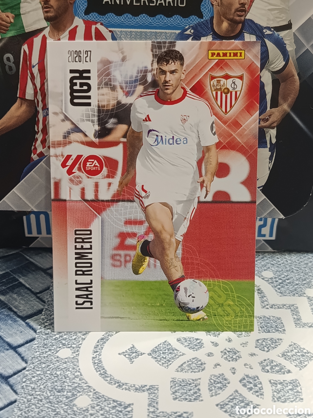 Coleccionismo cromos antiguos: ISAAC ROMERO SEVILLA N&ordm; 342 MGK 26 27 2026 2027 PANINI