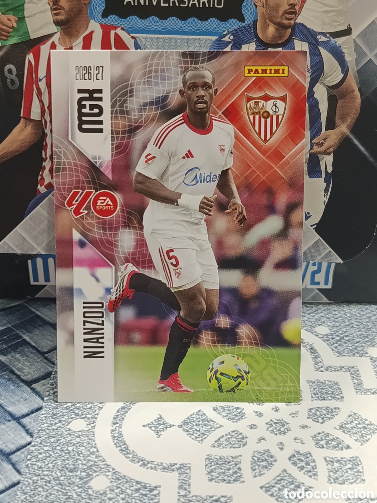 Coleccionismo cromos antiguos: NIANZOU SEVILLA N&ordm; 331 MGK 26 27 2026 2027 PANINI
