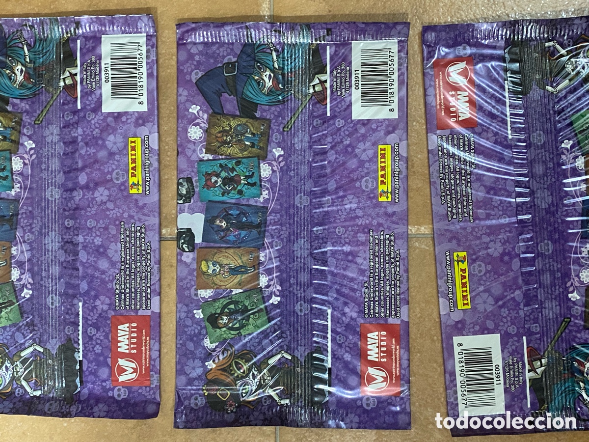 Coleccionismo cromos antiguos: Lote de sobres sin abrir catrinas - Foto 3