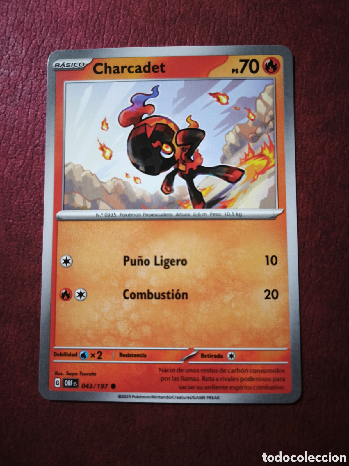 Coleccionismo cromos antiguos: Pokemon. 2023. Charcadet #43/197. Espa&ntilde;ol