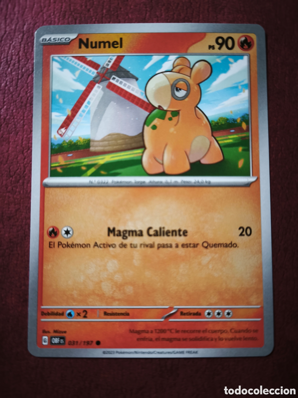 Coleccionismo cromos antiguos: Pokemon. 2023. Numel #31/197. Espa&ntilde;ol
