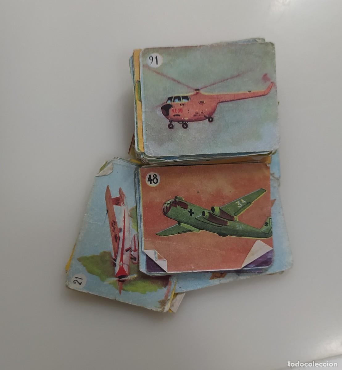 Coleccionismo cromos antiguos: CROMOS HISTORIA DE LA AVIACION ED. COSTA