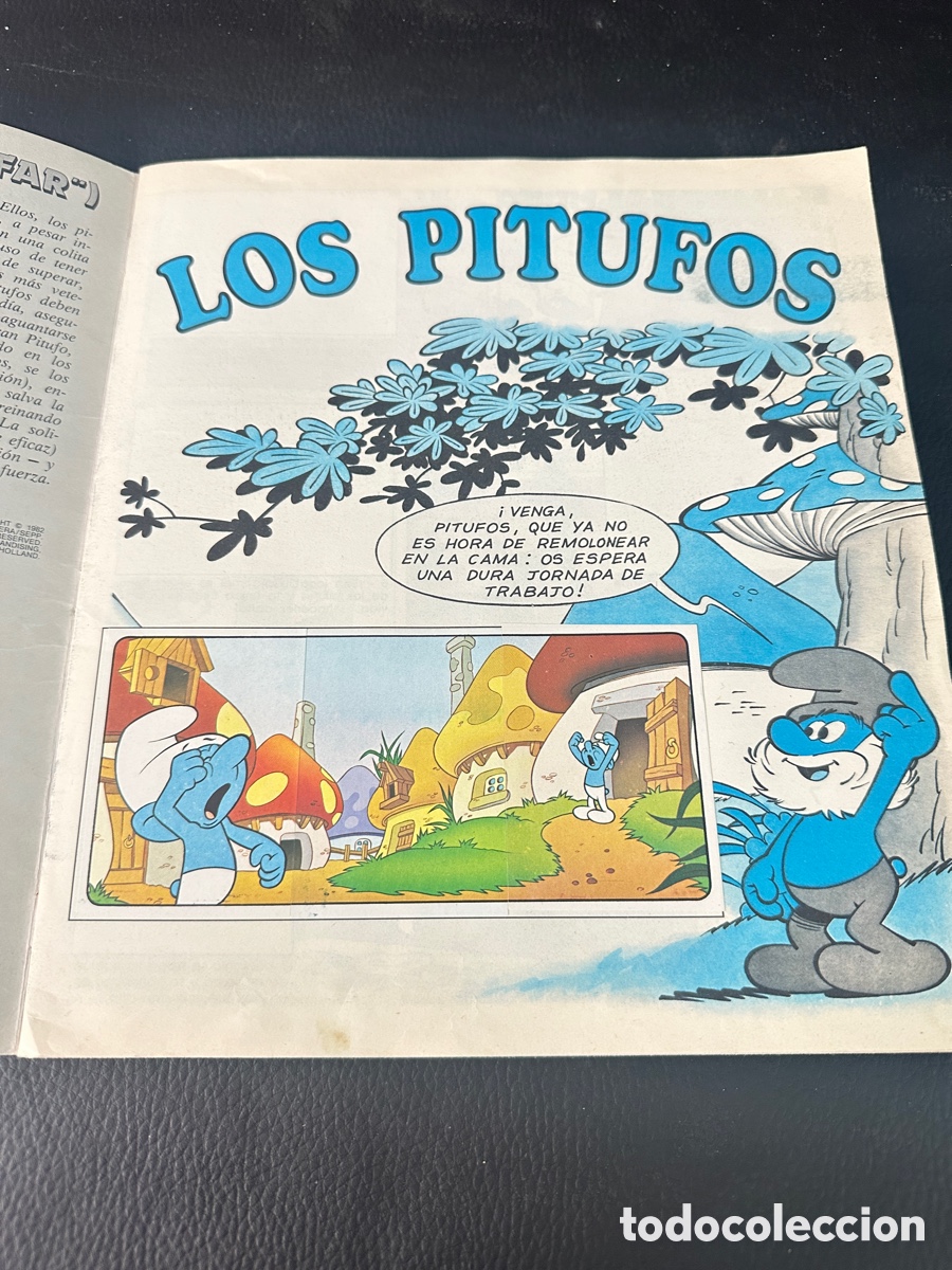 Coleccionismo cromos antiguos: Album completo Los Pitufos - Foto 2
