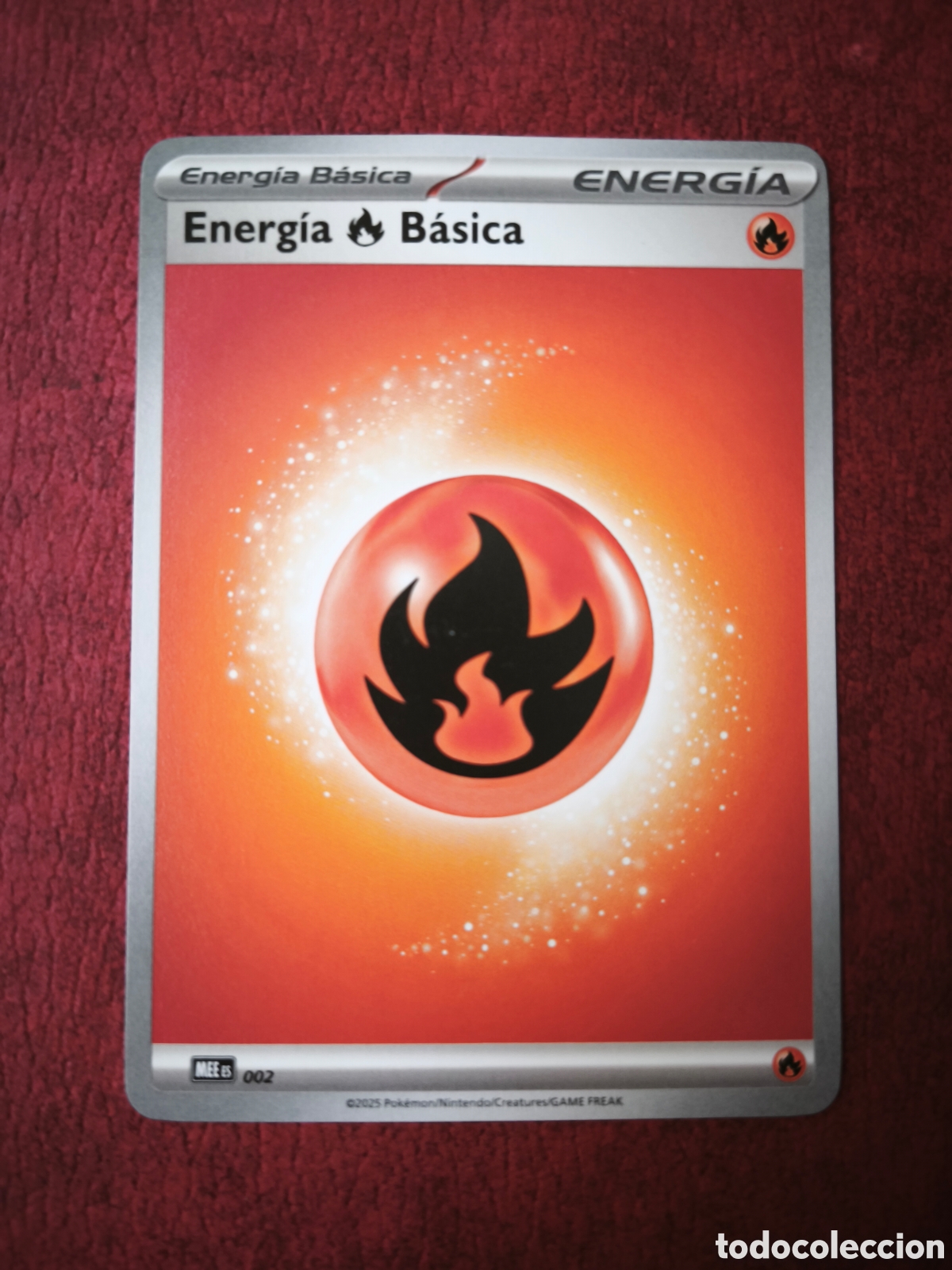 Coleccionismo cromos antiguos: Pokemon. 2025. Energ&iacute;a b&aacute;sica #2. Espa&ntilde;ol