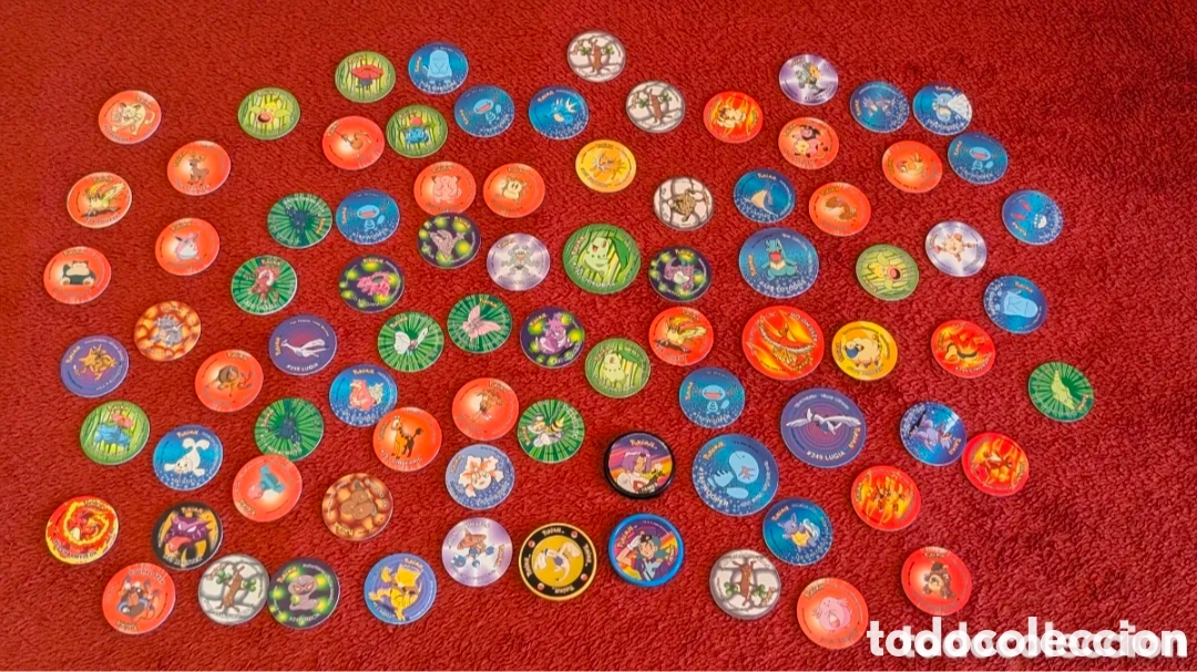Coleccionismo cromos antiguos: Lote cromos Tazos Mastertazos Pok&eacute;mon Matutano