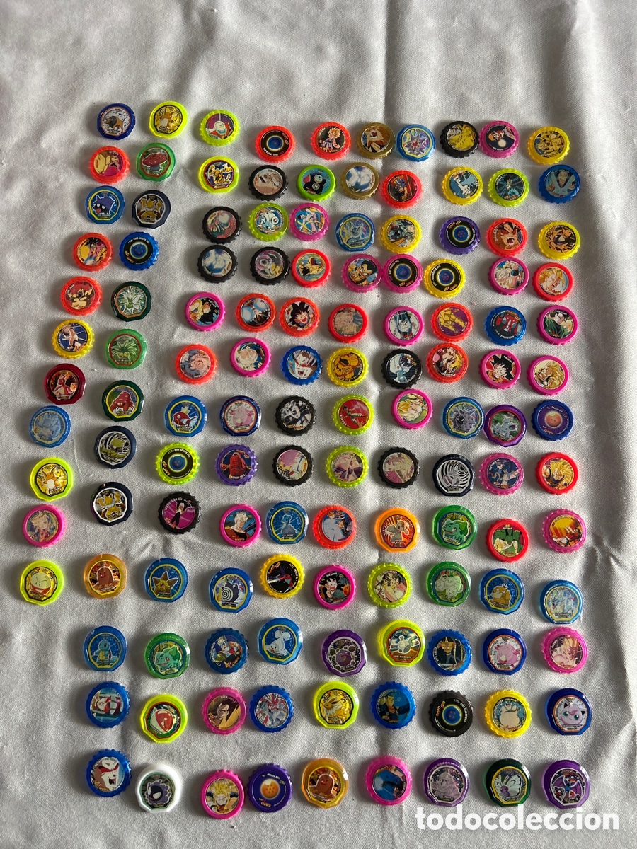 Coleccionismo cromos antiguos: Magn&iacute;fico lote de mas de 120 Tazos diferentes coleeciones