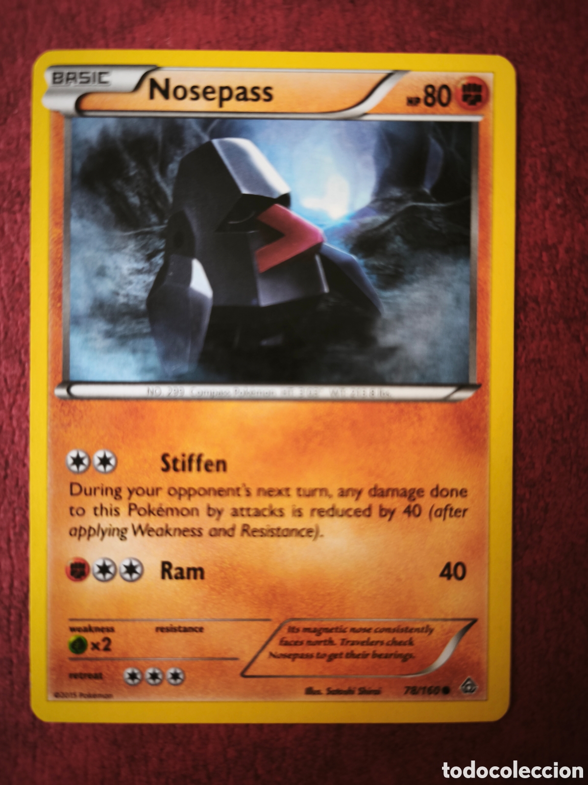 Coleccionismo cromos antiguos: Pokemon. 2015. Nosepas #76/160. Ingl&eacute;s