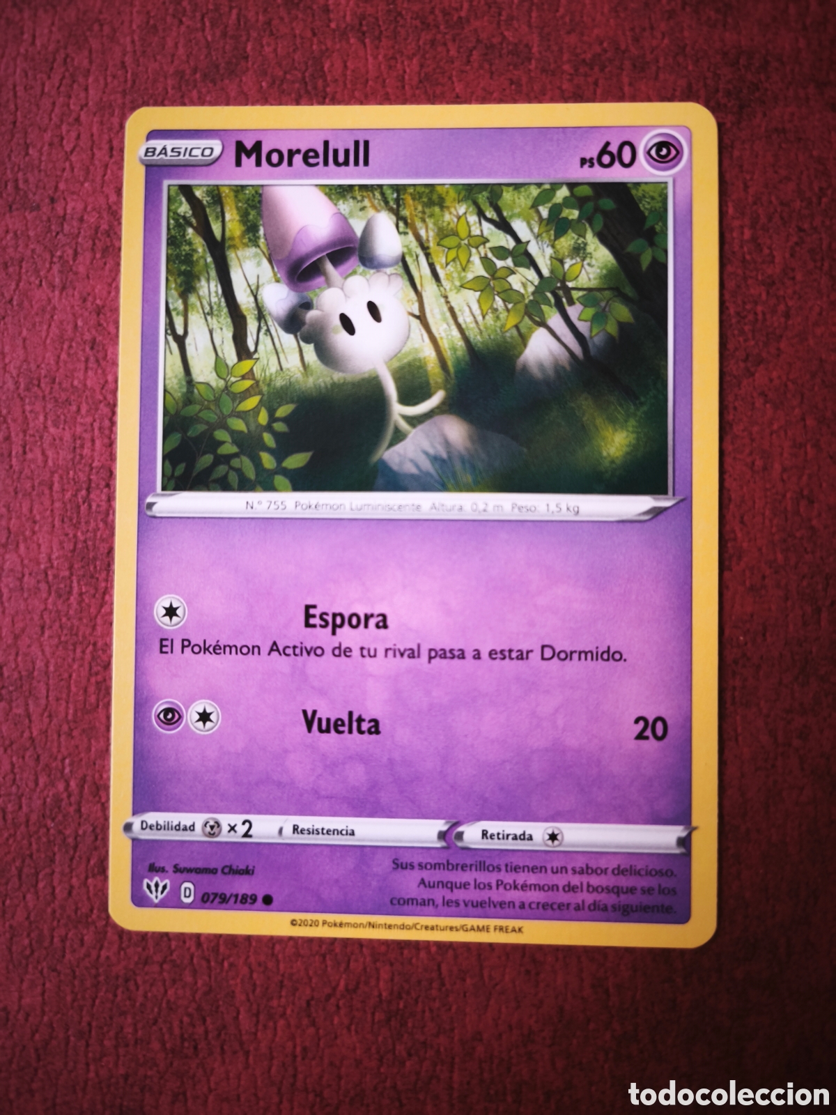Coleccionismo cromos antiguos: Pokemon. 2020. Motelull #79/189. Espa&ntilde;ol