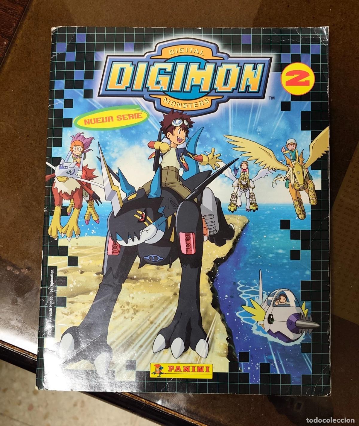 Coleccionismo cromos antiguos: Digimon 2 - Album de cromos (INCOMPLETO)