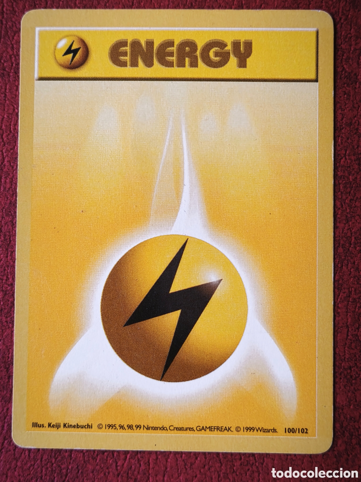 Coleccionismo cromos antiguos: Pokemon. 1999. Energy #100/102