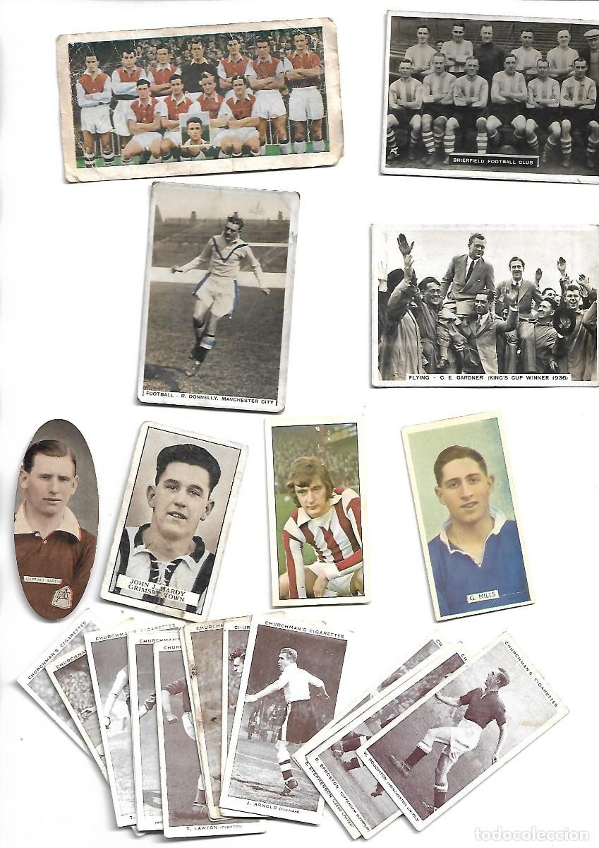 Coleccionismo cromos antiguos: CROMOS DE FUTBOL- 22 CROMOS - Foto 1