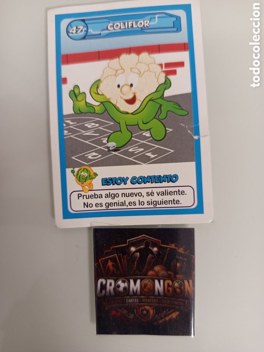 Coleccionismo cromos antiguos: ❇️ CROMO COLIFLOR 47 SUPER SALUDABLES 2017 2018 GRUPO IFA ❇️