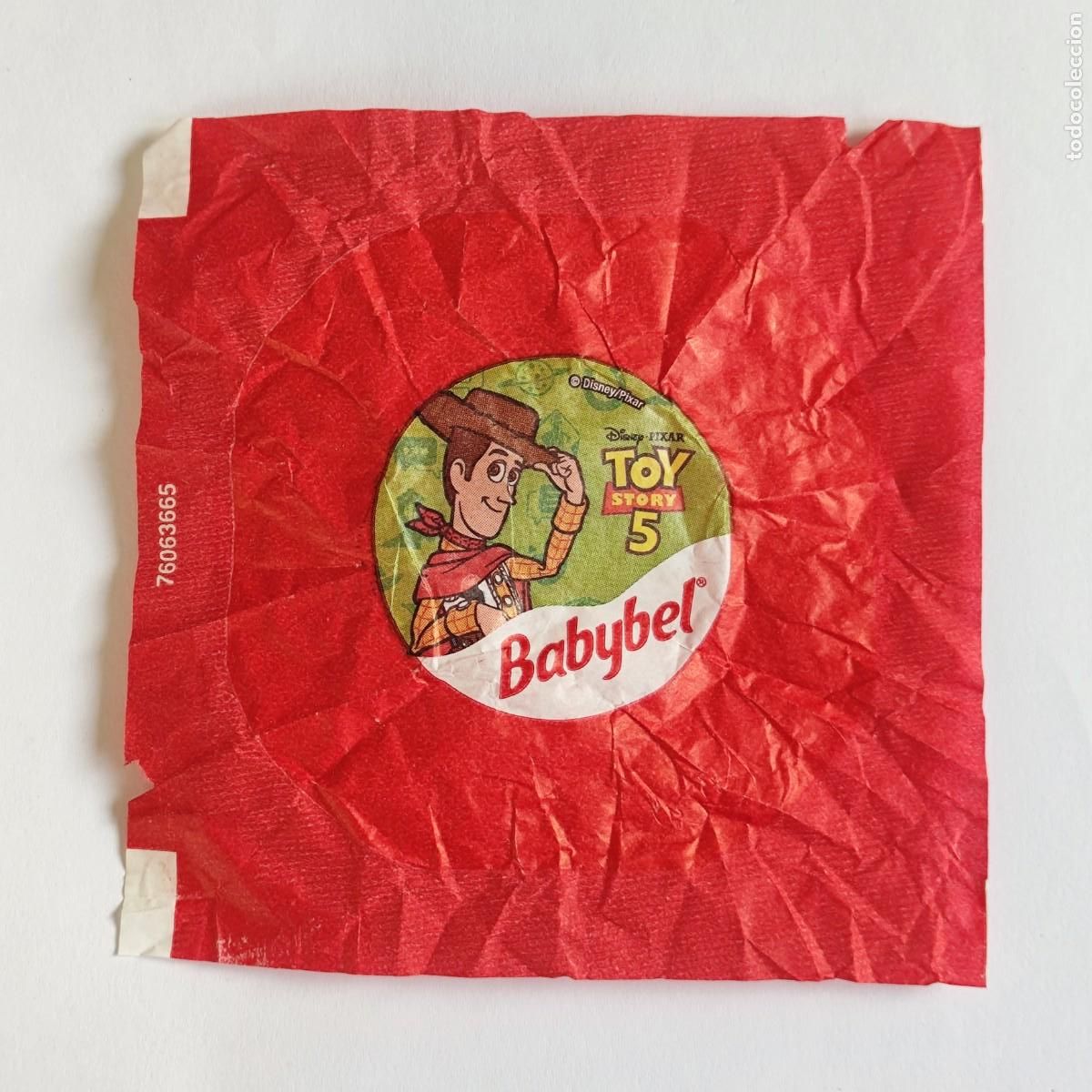 Collezionismo Figurine antiche: ENVOLTORIO QUESO MINI BABYBEL - 76063665 - TOY STORE 5 DISNEY PIXAR - WOODY