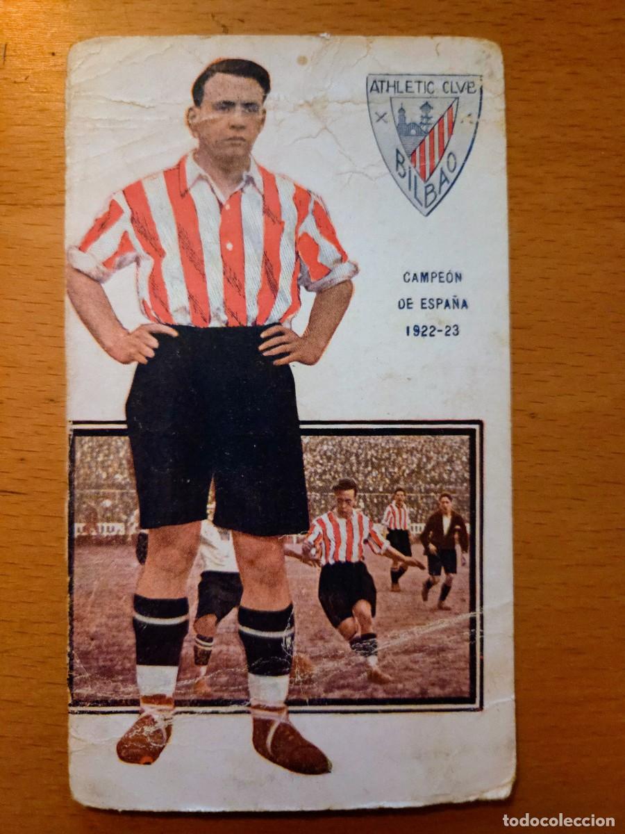 Coleccionismo cromos antiguos: LEGARRETA &ndash; ATHLETIC CLUB BILBAO &ndash; 1923 &ndash; CHOCOLATE AMATLLER &ndash; SERIE F N&ordm; 6 &ndash; POSTAL CENTENARIA