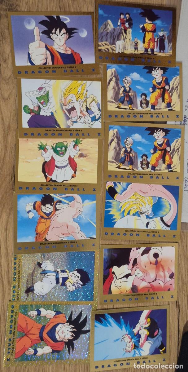 Coleccionismo cromos antiguos: LOTE de 12 CARDS DE DRAGON BALL Z SERIE 3 DORADA 1989 (DE 105) - a precio