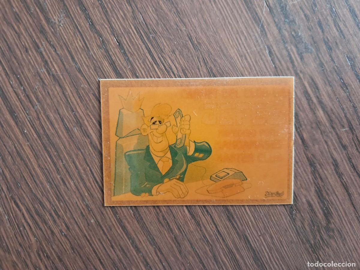 Coleccionismo cromos antiguos: cromo adhesivo de bollycao, bolly-carnet, carnet del club de jefes. sin pegar.