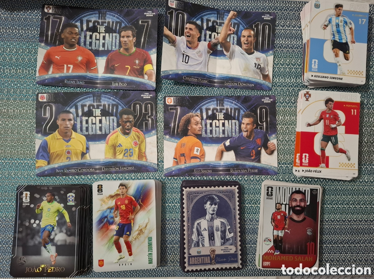 Coleccionismo cromos antiguos: Lote 206 cartas sin repetir kayou panini mundial 2026