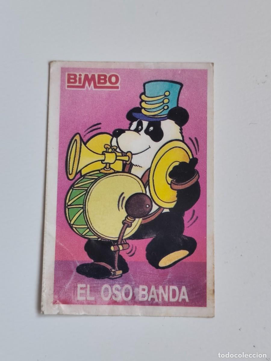 Coleccionismo cromos antiguos: cromo los animalocos n&uacute;mero 19 el oso banda bimbo