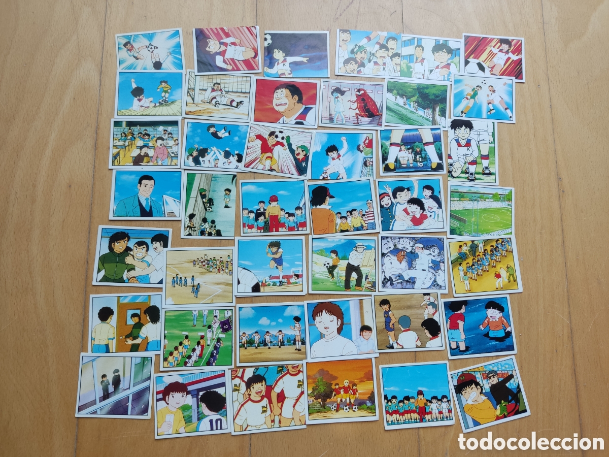 Coleccionismo cromos antiguos: Lote de Cromos Oliver y Benji (Campeones) y Rafael