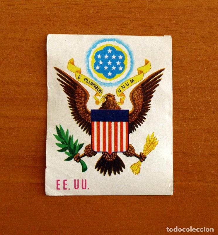 Coleccionismo cromos antiguos: Am&eacute;rica y sus Habitantes - EE. UU. N&ordm; 164 - Editorial Maga A&ntilde;o 1968 - Cromo Nunca Pegado