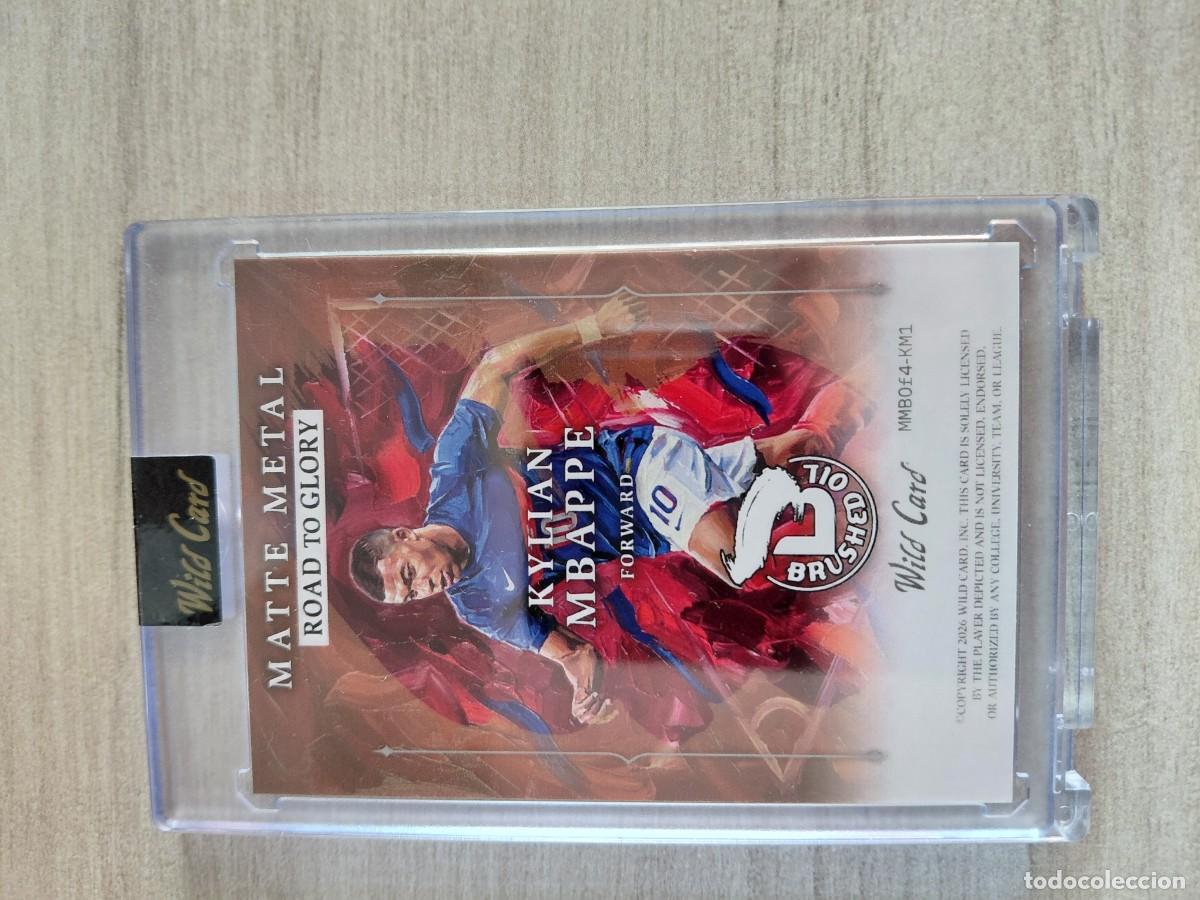 Coleccionismo cromos antiguos: CARTA WILD CARD MBAPPE 1 OF 1