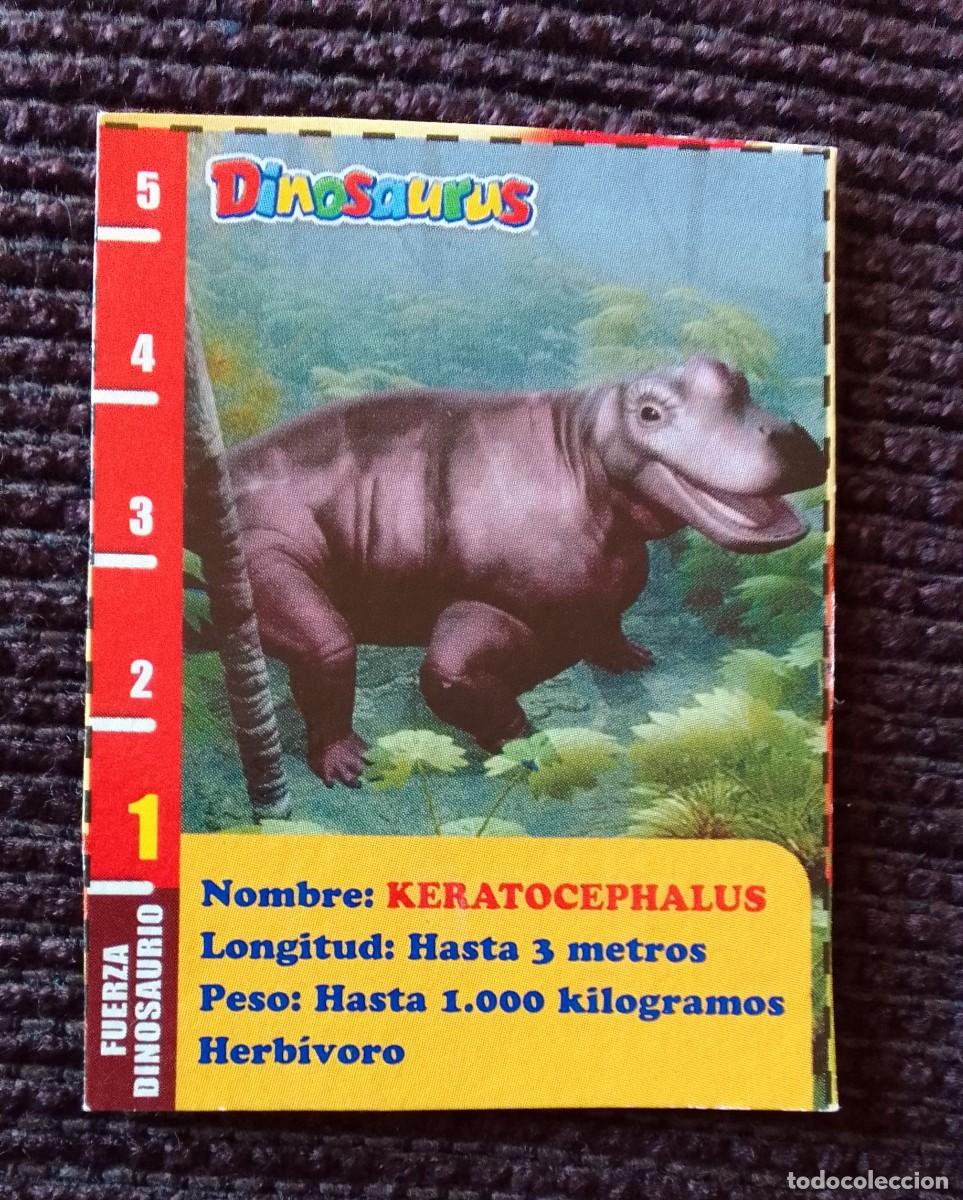 Coleccionismo cromos antiguos: CROMO DINOSAURUS. KERATOCEPHALUS. - Foto 1